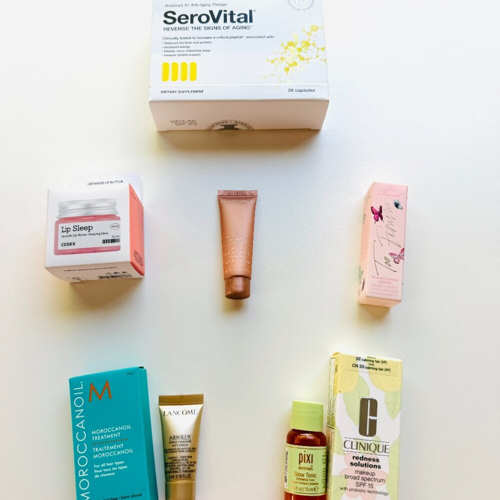 3434 HIGH END LUXURY MAKEUP SKINCARE BUNDLE LOT MAKEUP BAG